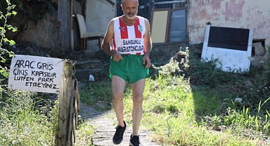 Maraton koşucusu Mustafa Bulut'a (Motor Hasan) Destek