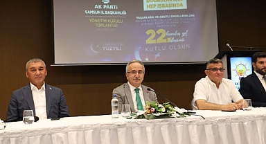 Samsun AK Parti'de yönetim belli oldu