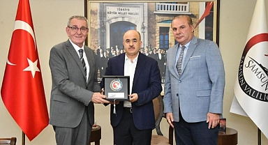 Samsun TSO Yönetimi’nden Vali Zülkif Dağlı’ya veda ziyareti