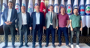 Savaş Gayretli başkanlığındaki Heyet Ankara'da