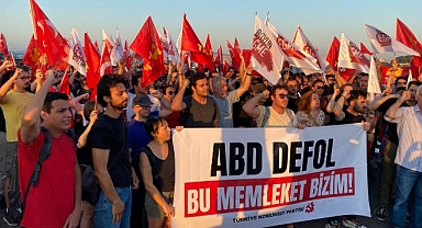 TKP; ABD Savaş Gemisini Protesto Etti