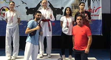 Yeşil Beyazlı Karatecilerden 5 Madalya
