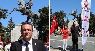 Zafer Partisi, Samsun'da Atatürk'ün İzinde Bayrak Nöbeti Tutuyor