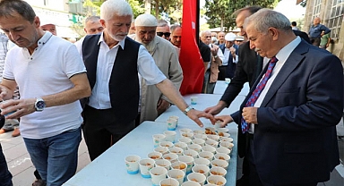 Başkan Demirtaş lokma ikramı yaptı
