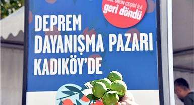 DEPREMZEDE ÇİFTÇİLERİN ÜRÜNLERİNE YOĞUN İLGİ
