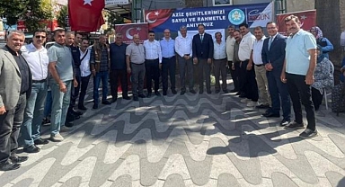 Dualar Akhisarlı Şehitlerimiz İçin Arşa Ulaştı
