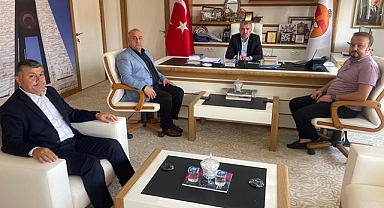 Gayretli’den Havza Belediyesine ziyaret