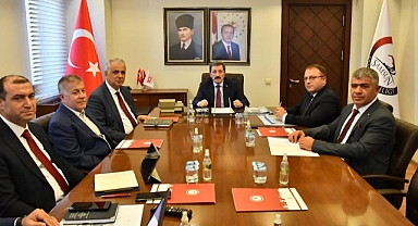 Havza OSB Yönetimi Vali Tavlı Başkanlığında toplandı