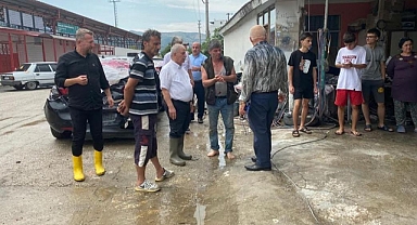 İLKADIM’DA YAŞANAN SEL BASKININ YARALARI SARILIYOR