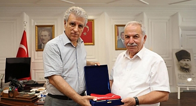 KAYMAKAM KEKLİK’TEN BAŞKAN DEMİRTAŞ’A VEDA ZİYARETİ