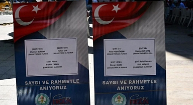 Manisa'da Şehitlerimiz Unutulmadı