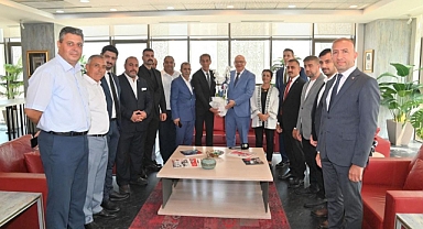 MHP Şehzadeler Yönetiminden Başkan Ergün’e Ziyaret