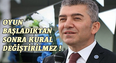 OYUN BAŞLADIKTAN SONRA KURAL DEĞİŞTİRİLMEZ!