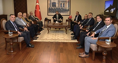 Samsun TSO Yönetimi’nden Vali Tavlı’ya, “Hayırlı olsun” ziyareti