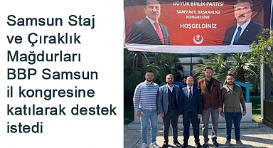 Staj ve Çıraklık Mağdurları BBP'den Destek Bekliyor