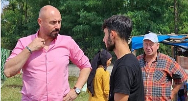 TEKKEKÖY'DE EKİPLER SEL AFETİ İÇİN SAHADA