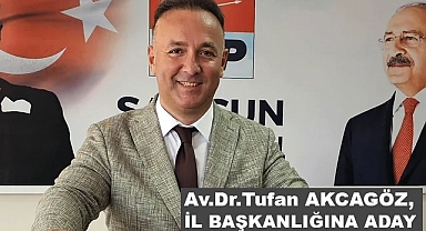 Tufan AKcagöz, CHP Samsun İl Başkanlığına Adaylığını Açıkladı