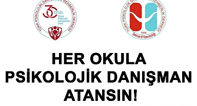 Türk PDR Derneği: Her okula psikolojik danışman atansın