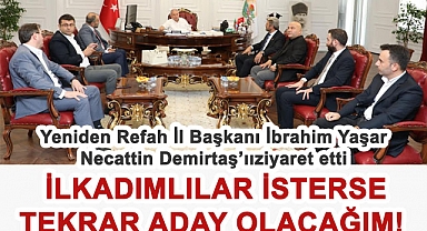 Yaşar'dan İlkadım Belediyesi'ne teşekkür ziyareti