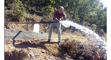 Azıtepe Mahallesinde Sondaj Çalışması Yapıldı.