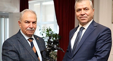 Başkan Demirtaş, İlkadım Kaymakamı Abdulkadir Demir'i Ağırladı