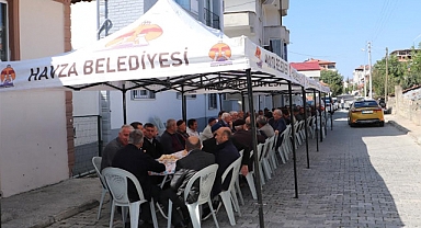 Havza Belediye Başkanı Özdemir vefat eden kardeşi için mevlit okuttu