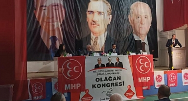 OSMANAĞAOĞLU, MHP Şırnak İl Başkanlığı Olağan Kongresinde” konuştu.