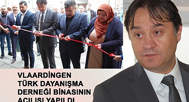 Vlaardingen Türk Dayanışma Derneği binasının açılışı yapıldı