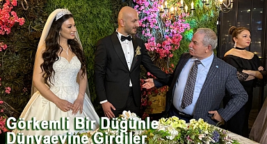 Emre Muratoğlu ve Sedanur Kaplan Görkemli Bir Düğünle Evlendiler