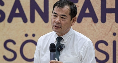 Japon uzman Joshinori Moriwaki İzmir Kitap Fuarı’nda depremler hakkında konuştu