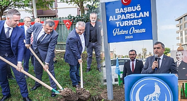 MHP İl Başkanı Mucur; Alparslan Türkeş Hatıra Ormanları açılış törenine katıldı