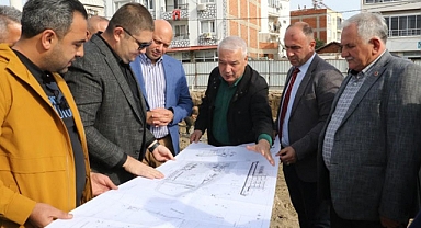 Saruhanlı'nın çehresini değiştirecek projede çalışmalar başladı