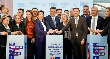 Aksaray'a Yeni Meydan ve Otopark Projesinin Temeli atıldı