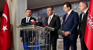 CHP Genel Başkanı Özgür Özel'den İmamoğlu'na 'Adaylık' Ziyareti