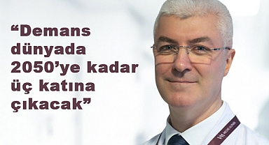 Demans dünyada 2050'ye kadar üç katına çıkacak