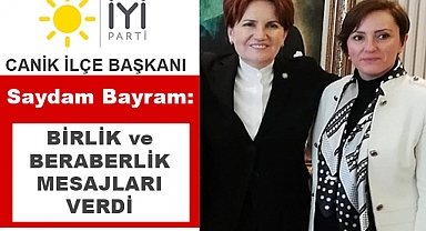 İYİ Parti Canik İlçe Başkanı Saydam Bayram'dan 2024 Yılı Mesajı