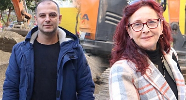 Kumludere Caddesi’nin Altyapı Çalışmaları Devam Ediyor