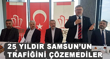 Adem Güney, '25 Yıldır Samsun'un Trafik Sorununu Çözemediler!'
