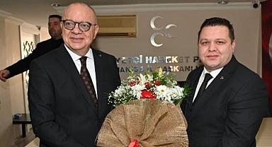 Cengiz Ergün'den MHP İl Başkanlığına Ziyaret