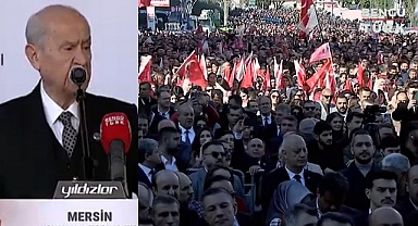 Devlet Bahçeli Mersin'de Konuştu