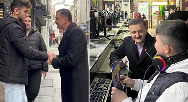 Gençlerden Yahya Çınkıl'a Yoğun İlgi