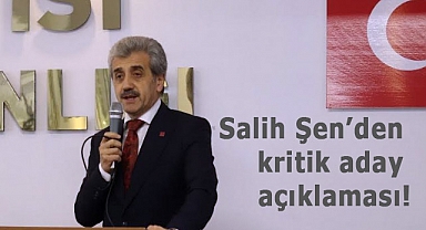 Saadet Partisi Samsun İl Başkanı Salih Şen'den Önemli Adaylık Açıklaması