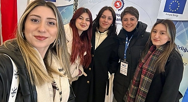 Samsun AB Bilgi Merkezi standına büyük ilgi