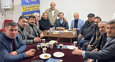 Yahya Çınkıl, Kavacık Mahallesi sakinleriyle buluştu
