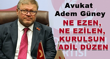 Yeniden Refah Partisi SBB Adayı Adem Güney'den Flaş Açıklamalar