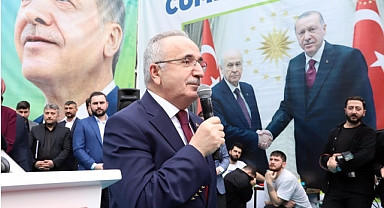 AK Parti Samsun Seçim Koordinasyon Merkezi'ne Coşkulu Açılış