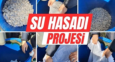Asarcık YBO'dan Çevre Dostu Su Hasadı Projesi