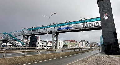 Bafra'da Şehit Ramis İleri Üst Geçidi Asansörü Hizmete Açıldı