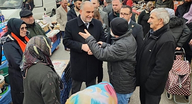 Başkan Sandıkçı'ya Vatandaşlardan Sevgi Seli