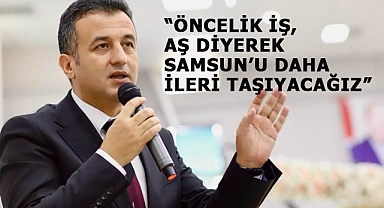 Halit Doğan, Kavak'ta Konuştu :Üretim ve istihdam önceliğimiz